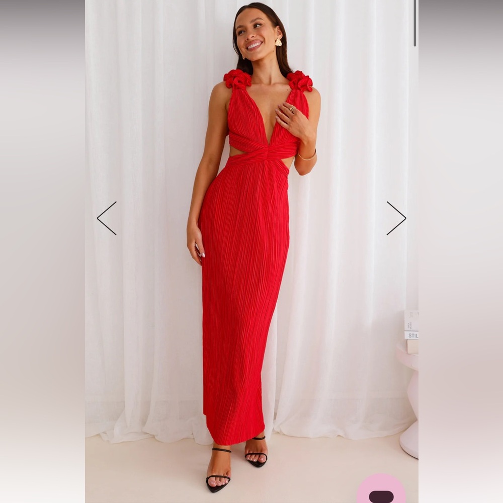 Hello Molly Trust Your Love Dress in Red